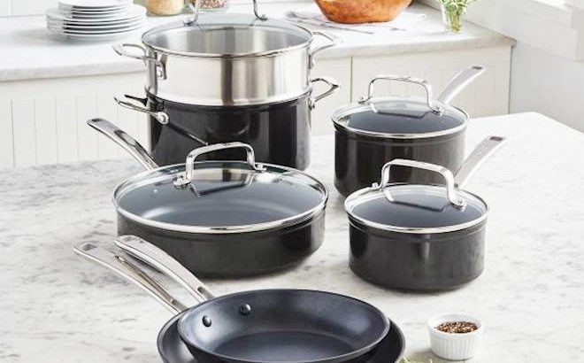 KitchenAid 11-Piece Cookware Set $249 Shipped