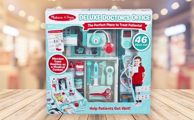 Deluxe Doctor's Office Play Set- Melissa and Doug