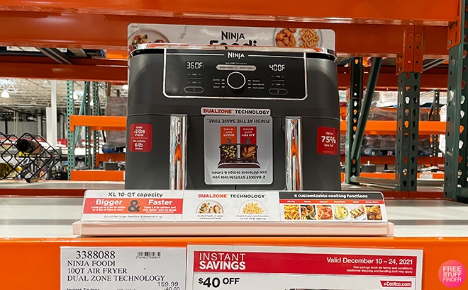 Ninja 10-Quart Dual Zone Air Fryer