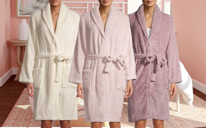 Women's Plush Robe $11.99 (Reg $26)