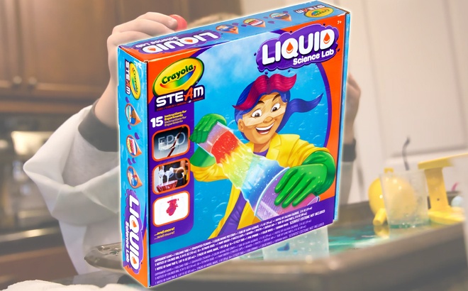 Crayola Steam Liquid Science Kit $8