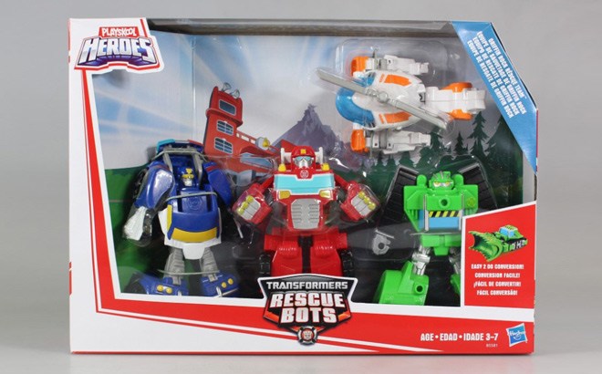 Transformers Rescue Bots 4-Pack for $22.99