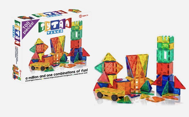 100-Piece Tytan Magnetic Learning Tiles $29 (Reg $60)