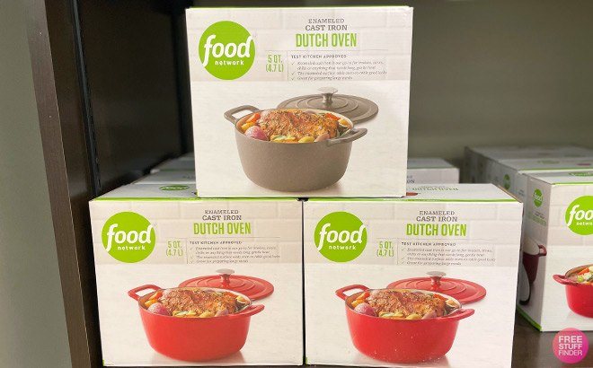 Food Network 5-Quart Dutch Oven $50 Shipped + $10 Kohl's Cash