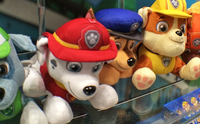 Paw Patrol Plushies $5.99