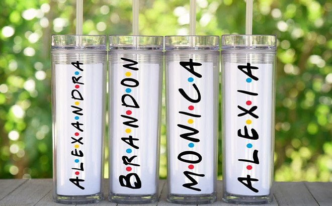 Personalized Sitcom Tumbler $19.99 Shipped