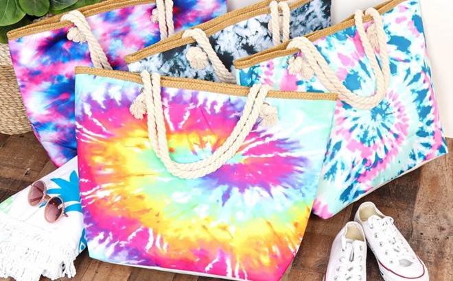 Tie-Dye Tote Bag $8.99 (Reg $36)