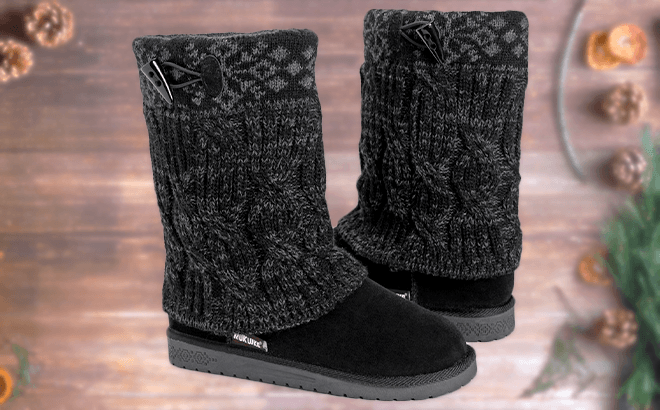 Muk Luks Womens Boots $17.99!