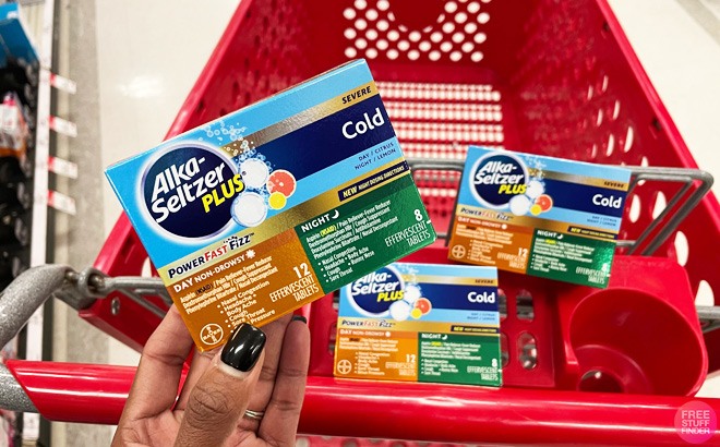 Alka-Seltzer Plus $2.49 Each (Reg $7)