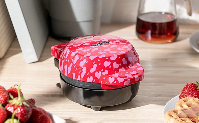 Bella Mini Heart Waffle Maker - Macy's