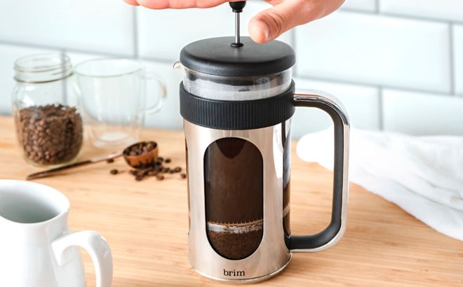 Brim 8-Cup French Press $11.99