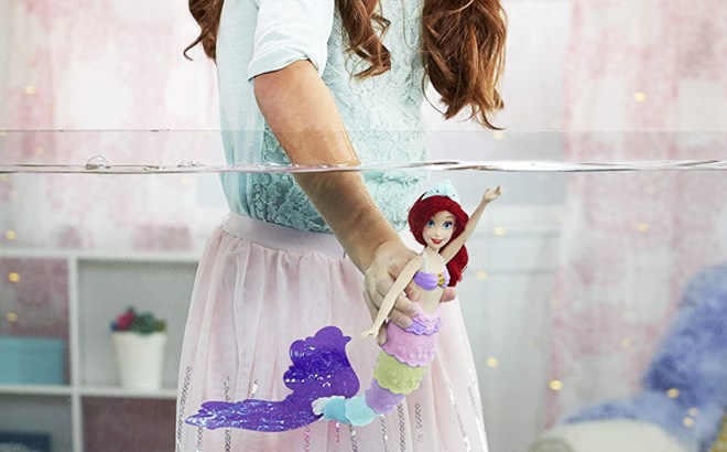 Disney Princess Color-Changing Doll $10!