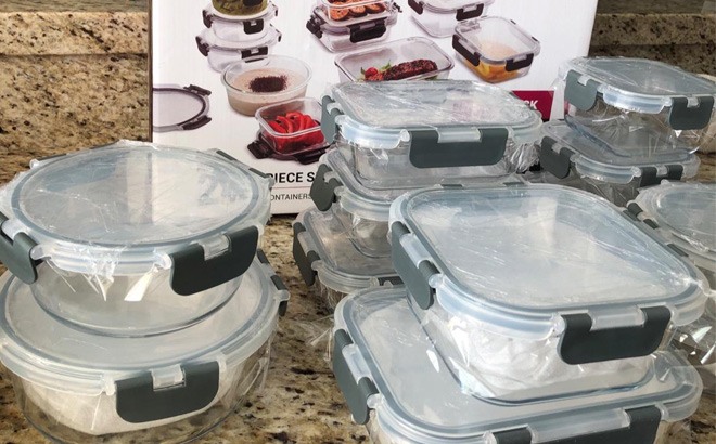 Food Storage Containers 24-Piece Set $29 Shipped