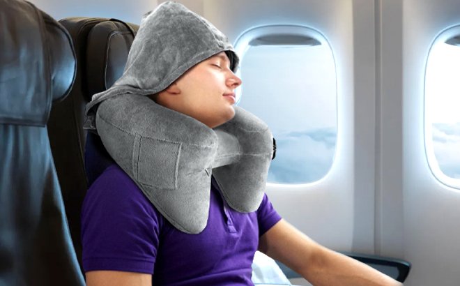 Inflatable Travel Pillow $16 (Reg $26)