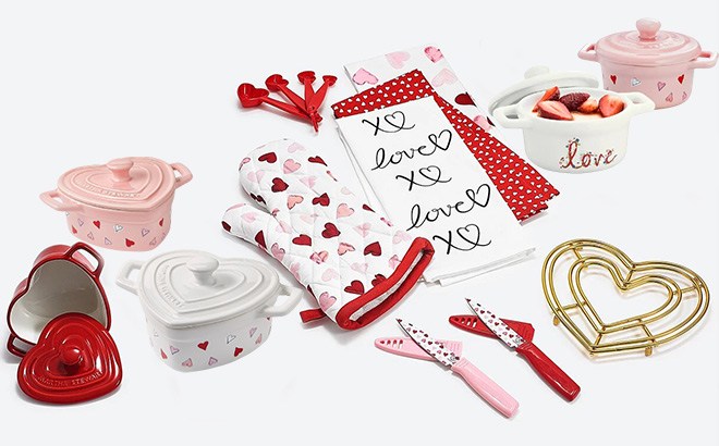 Martha Stewart Heart Cocottes $19.99