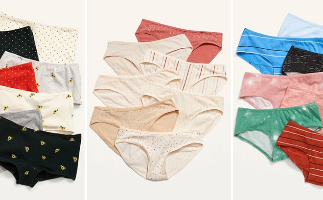 Old Navy 7-Pack Girls Underwear $9.99