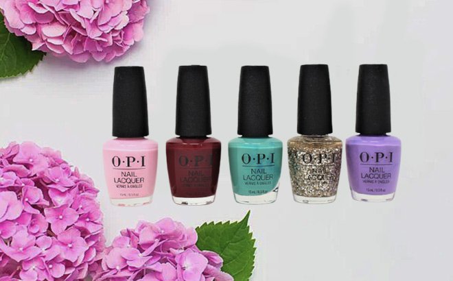 OPI Nail Polish 5-Pack $16.99 Shipped