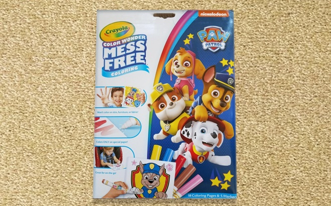 Crayola Paw Patrol Coloring Sets $4.97