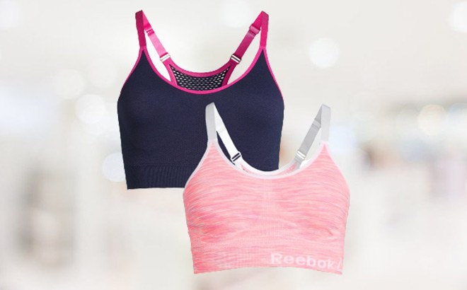 Reebok Sports Bras 2-Pack for $9