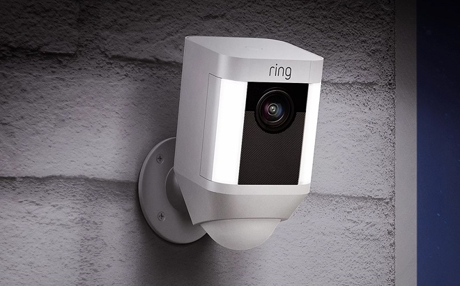 Ring Spotlight Camera & Yard Sign $144 Shipped