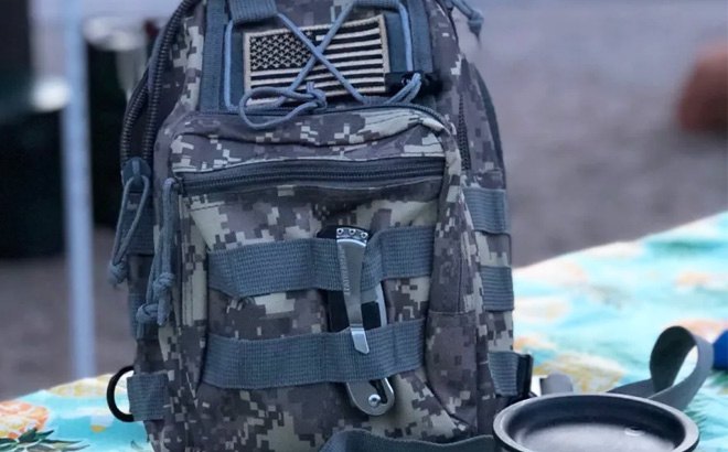 Military Sling Shoulder Bag $15.99 Shipped