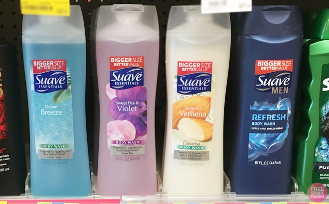 Suave Body Wash 33¢ Each or FREE for Some!