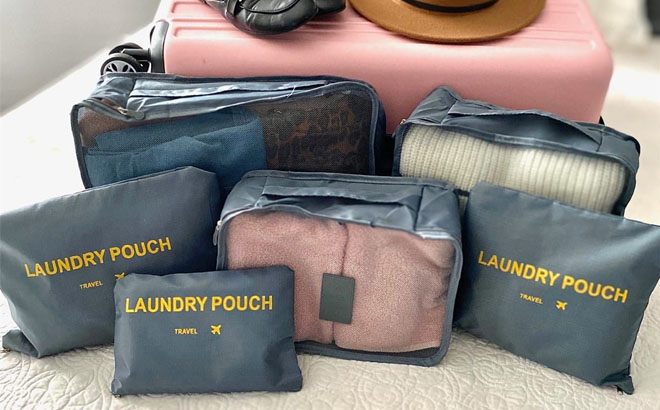 Travel Bags 6-Piece $13.99 Shipped