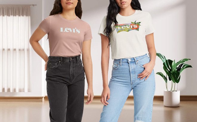 Levi’s Women's Tees $12 + FREE Pickup