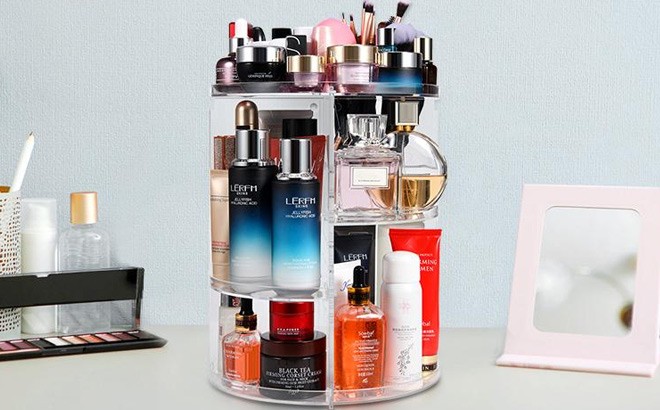 Rotating Beauty Organizer $17!