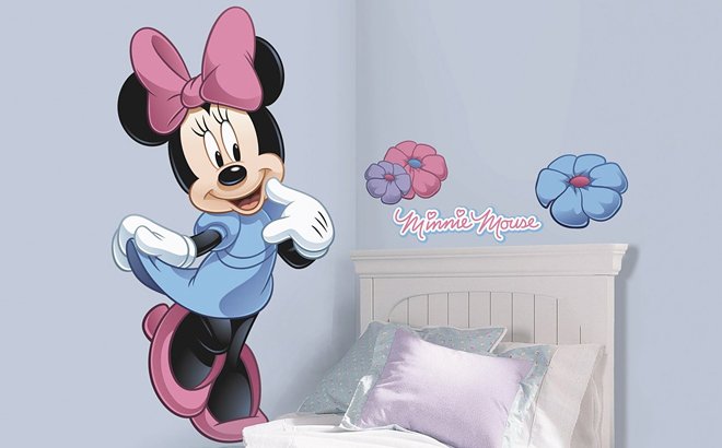 Minnie Mouse Giant Decal $16!