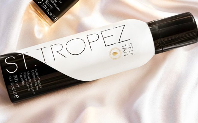 St. Tropez Self Tan Mousse with Mitt $24