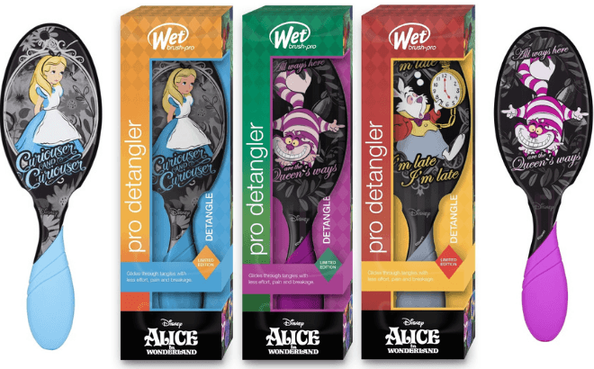 The Wet Brush Alice in Wonderland Pro Detangler - Cheshire Cat