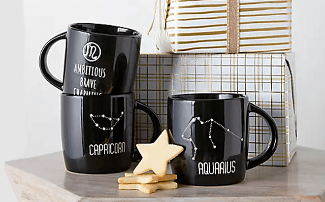 Zodiac Coffee Mugs $4.79