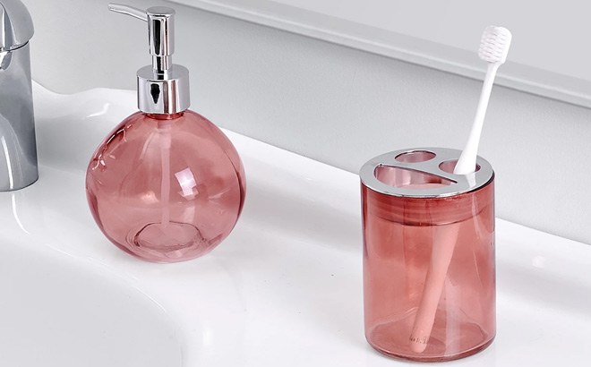 Bathroom Accessory 3-Piece Set $14