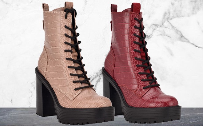 Guess Women’s Platform Boots $24 (Reg $119)