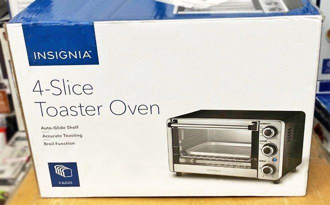 Insignia 4-Slice Toaster Oven $19.99