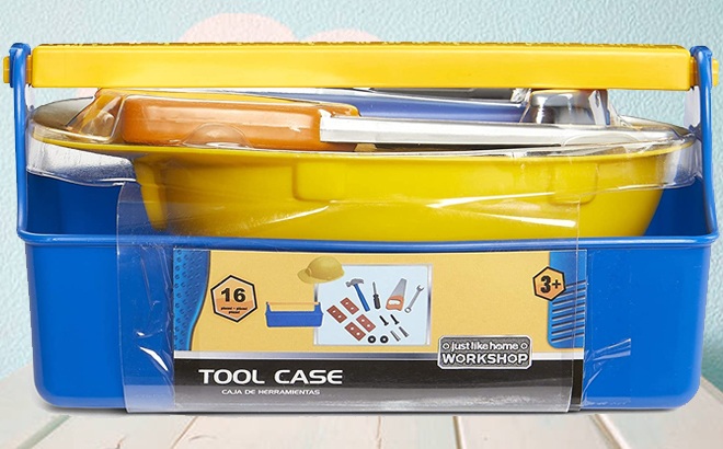 Kids Workshop Tool Box Toy $5