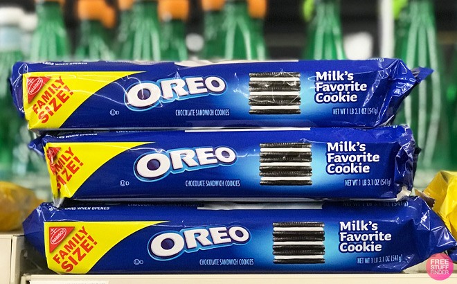 Oreo Cookies Family Pack $2.59 Each!