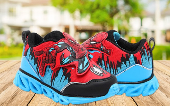 Spiderman Light-Up Shoes $ Shipped! | Free Stuff Finder
