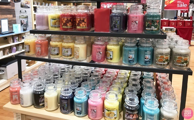 Buy 2 Get 1 FREE Yankee Candles