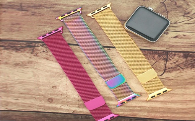 Mesh Apple Bands $15.97 Shipped