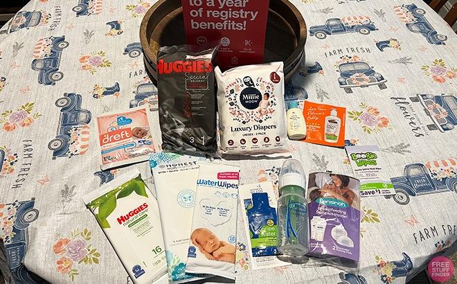 + Target Baby Registry Freebie Boxes 2020