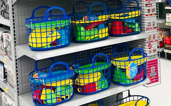 Play Day 10-Piece Beach Basket $5.98!