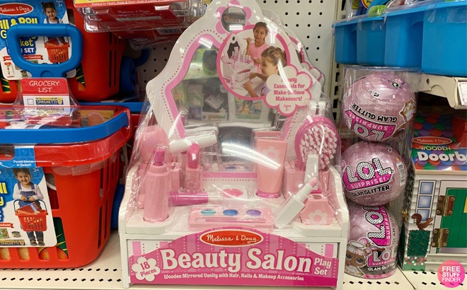 Melissa & Doug Beauty Salon Playset $15 at Walmart