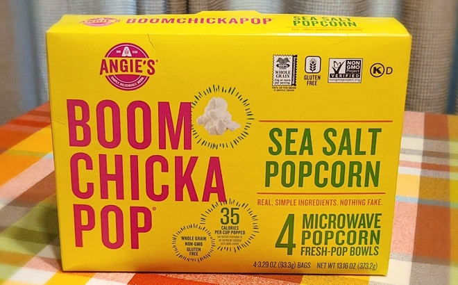 Boomchickapop Popcorn 24-Pack for $10