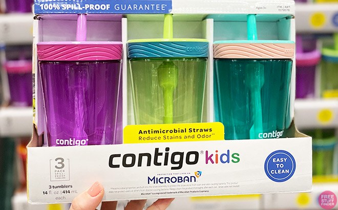 Contigo Kids Spill-Proof Tumbler 3-Pack 