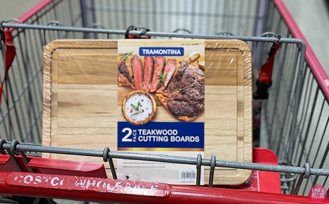 Tramontina 2-Pack Teakwood Cutting Boards