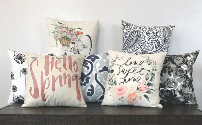 Spring Pillow Covers $12.99 Shipped