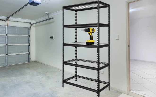 Workpro 5-Tier Storage Rack $61 Shipped