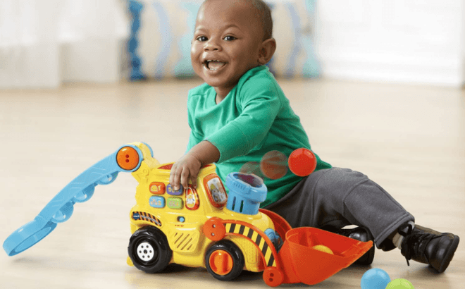 VTech Push & Pop Bulldozer $15.91 (Reg $28)